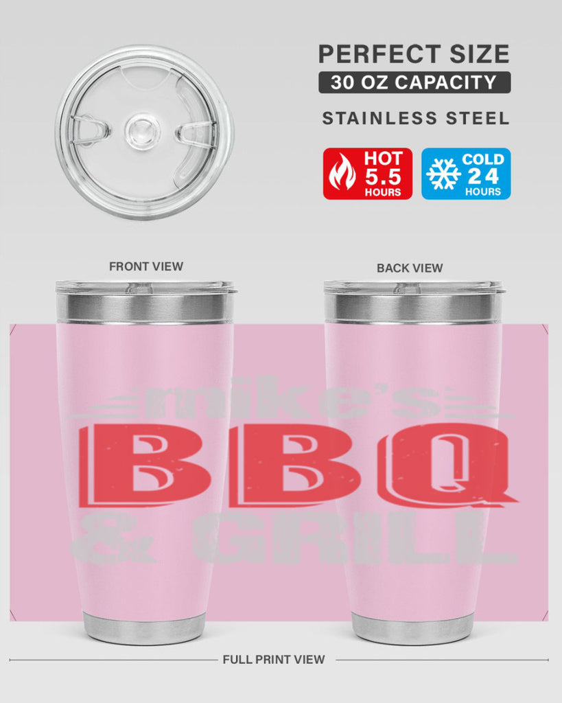 mikes bbq and grill 23#- bbq- Tumbler