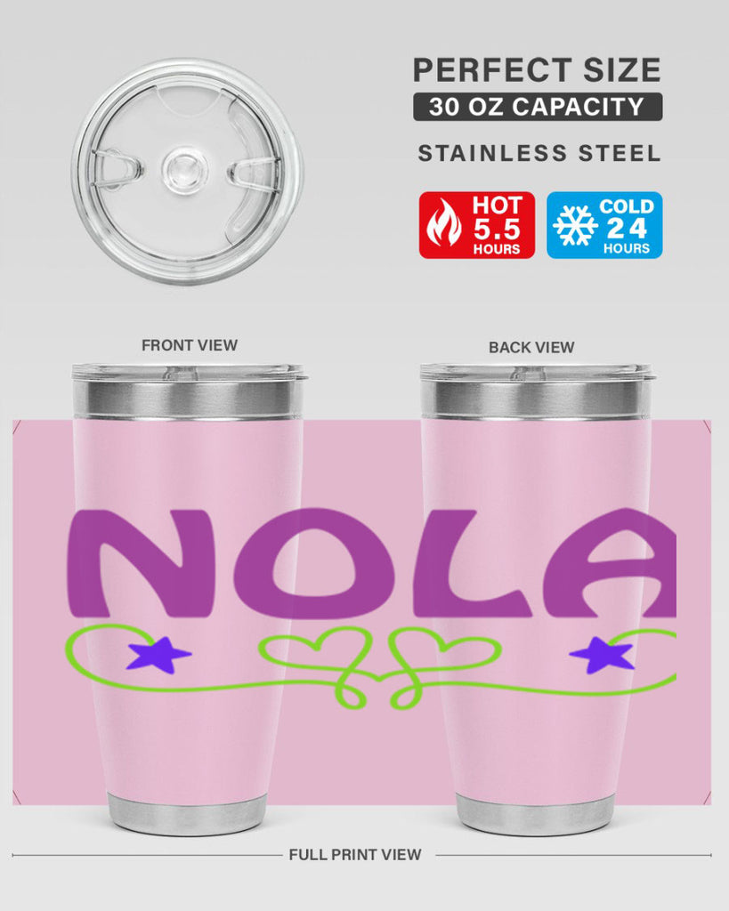 nola 5#- mardi gras- Tumbler