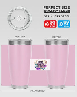 owl 17#- owl- Tumblers