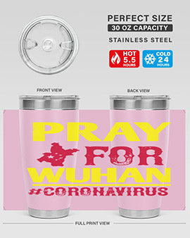 pray for wuhan coronavirus Style 27#- corona virus- Cotton Tank