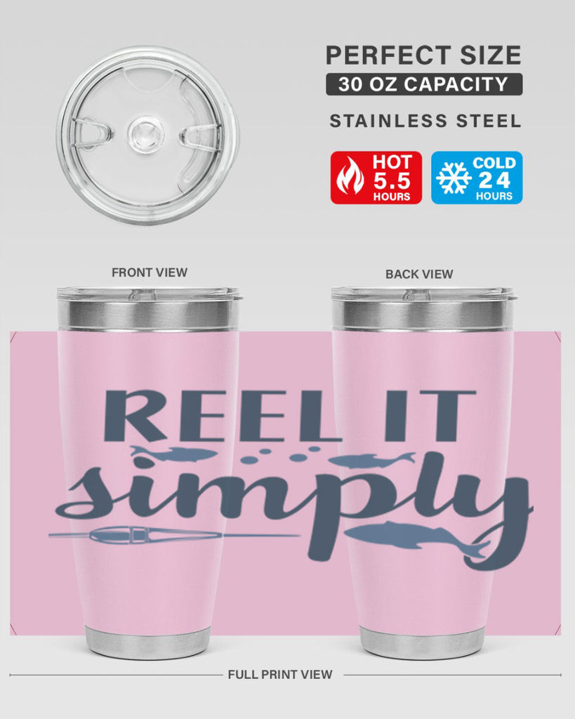 reel it 42#- fishing- Tumbler