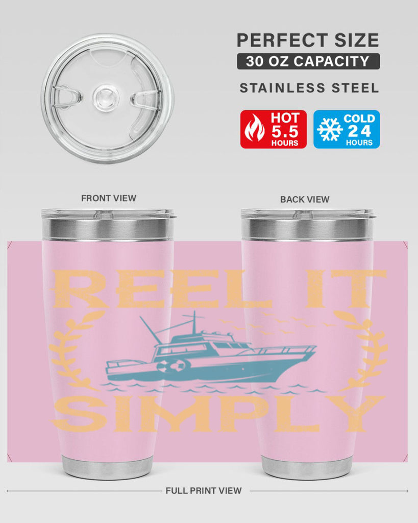 reel it simply 239#- fishing- Tumbler