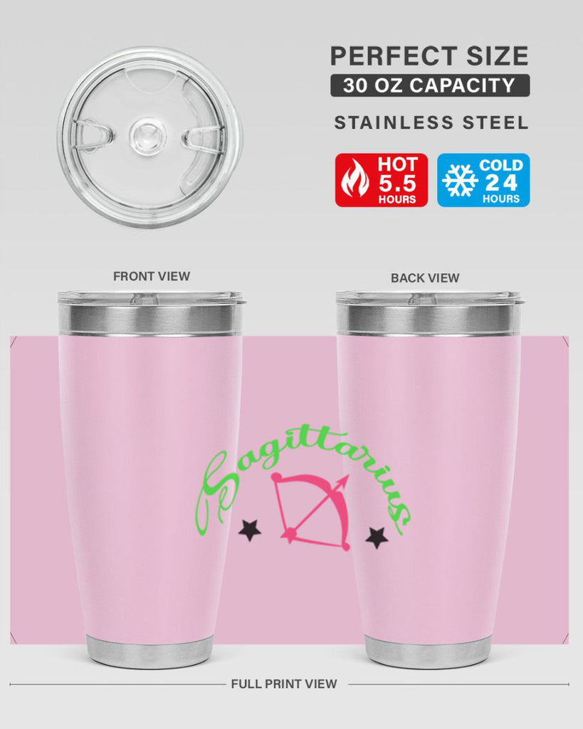 sagittarius 404#- zodiac- Tumbler