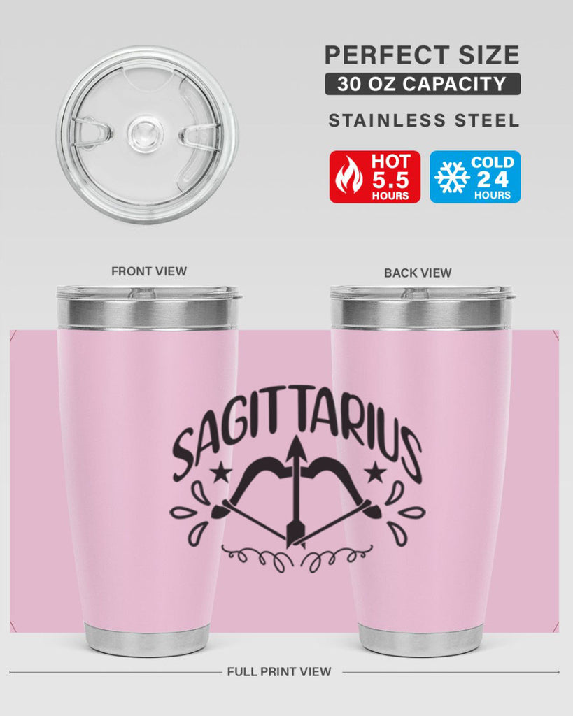 sagittarius 410#- zodiac- Tumbler