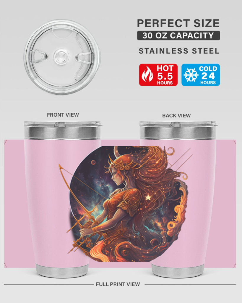 sagittarius 417#- zodiac- Tumbler