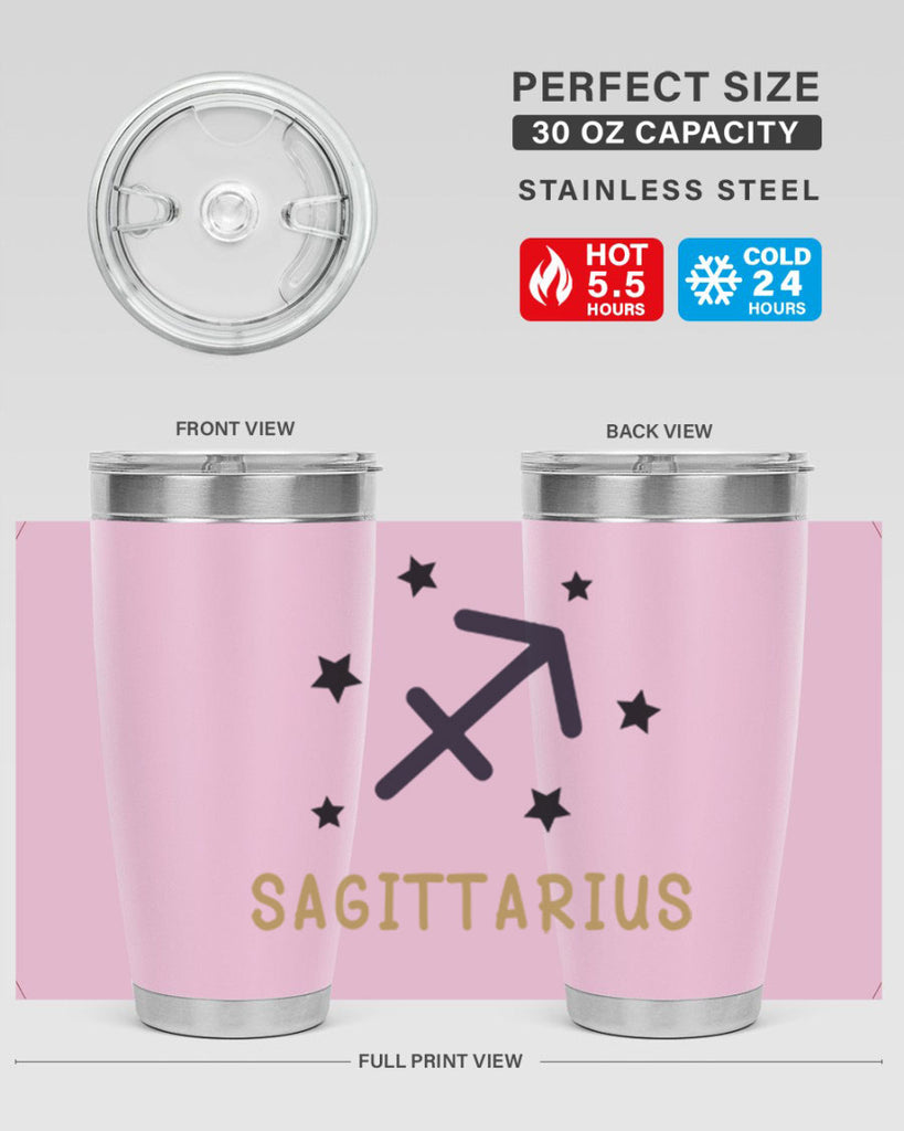 sagittarius 422#- zodiac- Tumbler