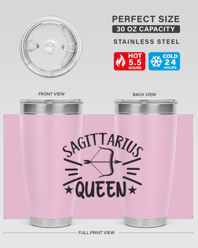 sagittarius queen 411#- zodiac- Tumbler