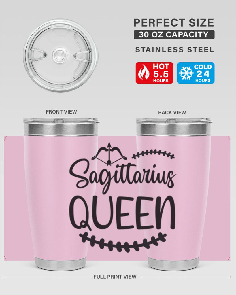 sagittarius queen 413#- zodiac- Tumbler