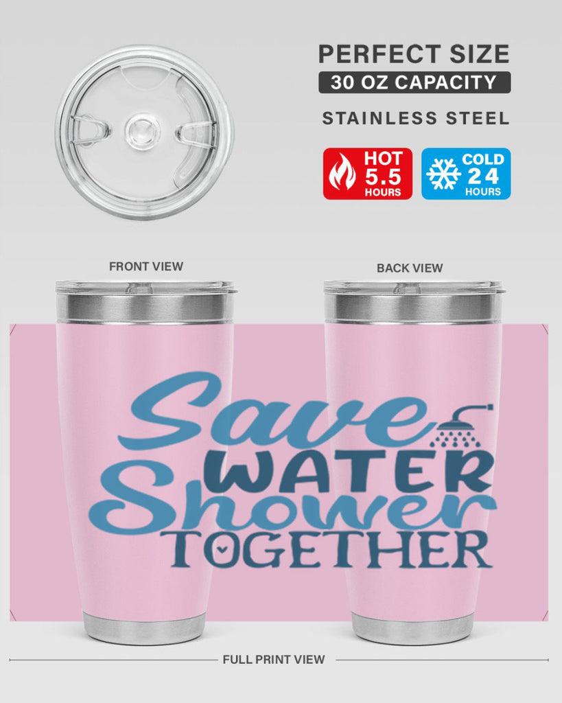 save water shower together 60#- bathroom- Tumbler