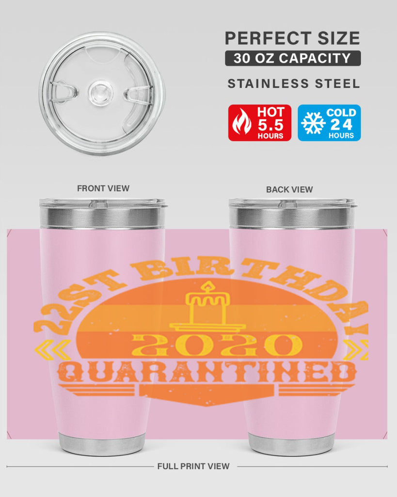 st birthday quarantined 274#- fathers day- Tumbler