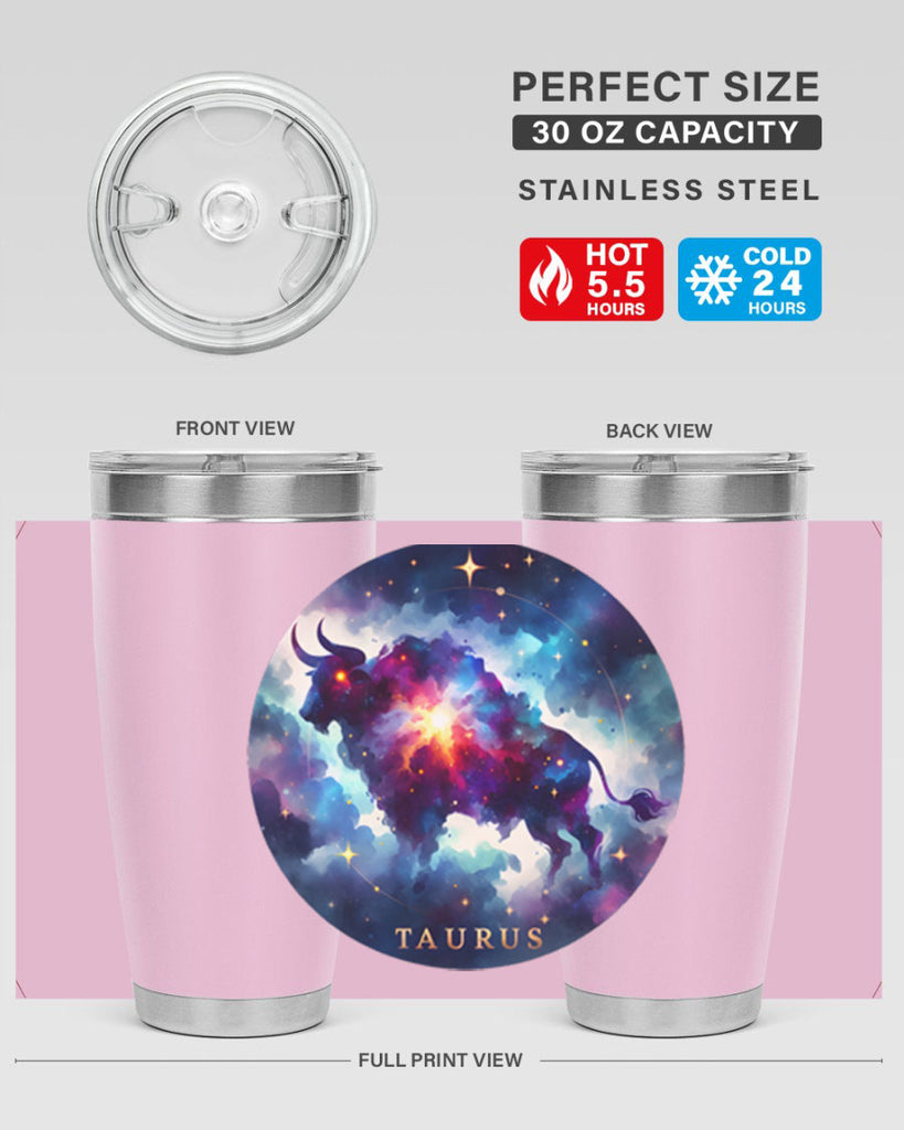 taurus 512#- zodiac- Tumbler