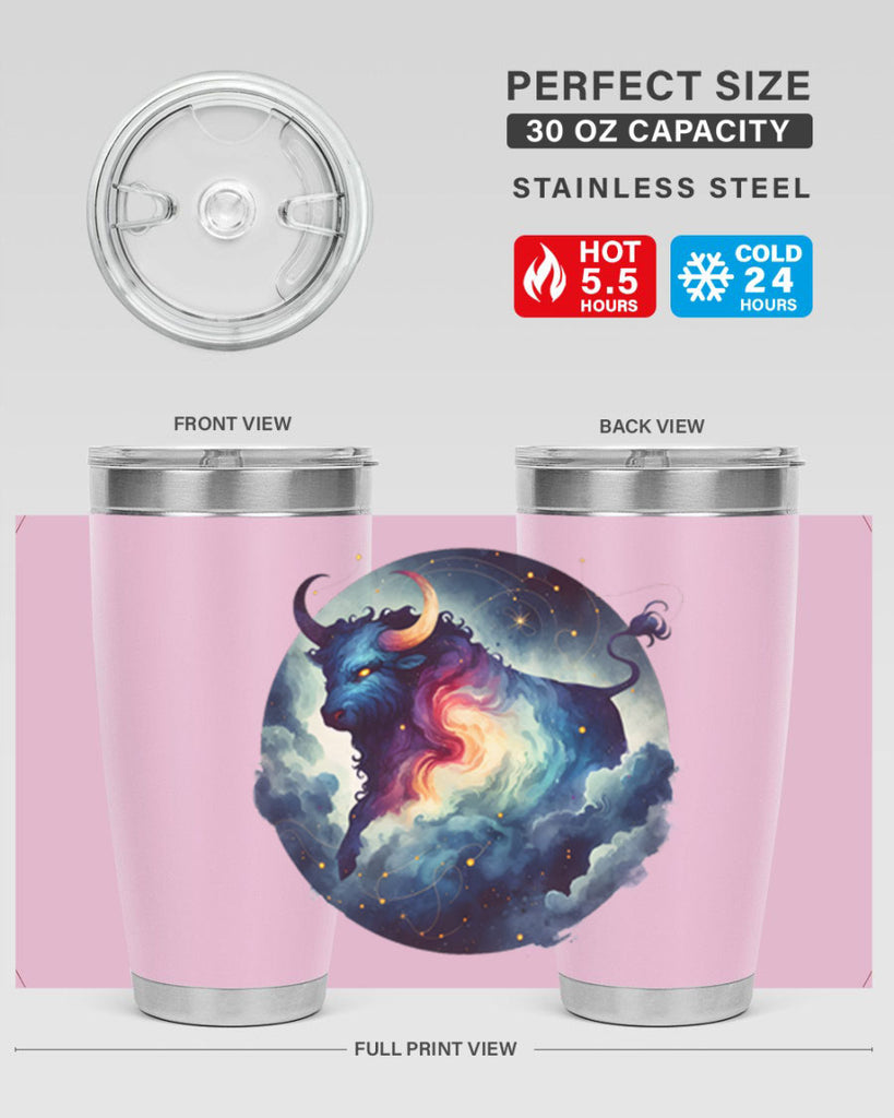 taurus 523#- zodiac- Tumbler