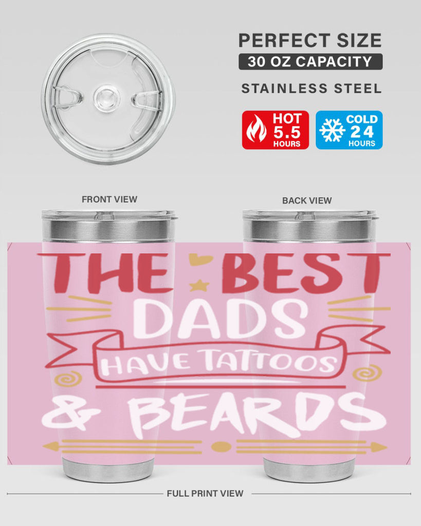 the best dads have tattoos beards 3#- fathers day- Tumbler