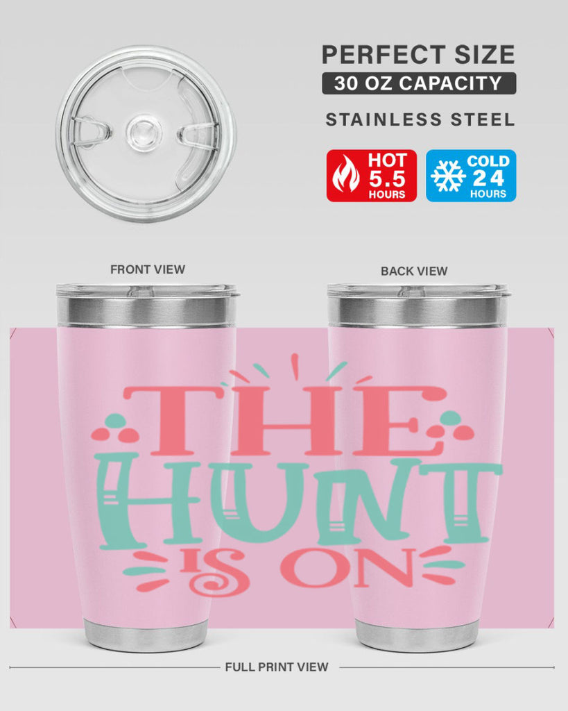 the hunt is on 101#- easter- Tumbler