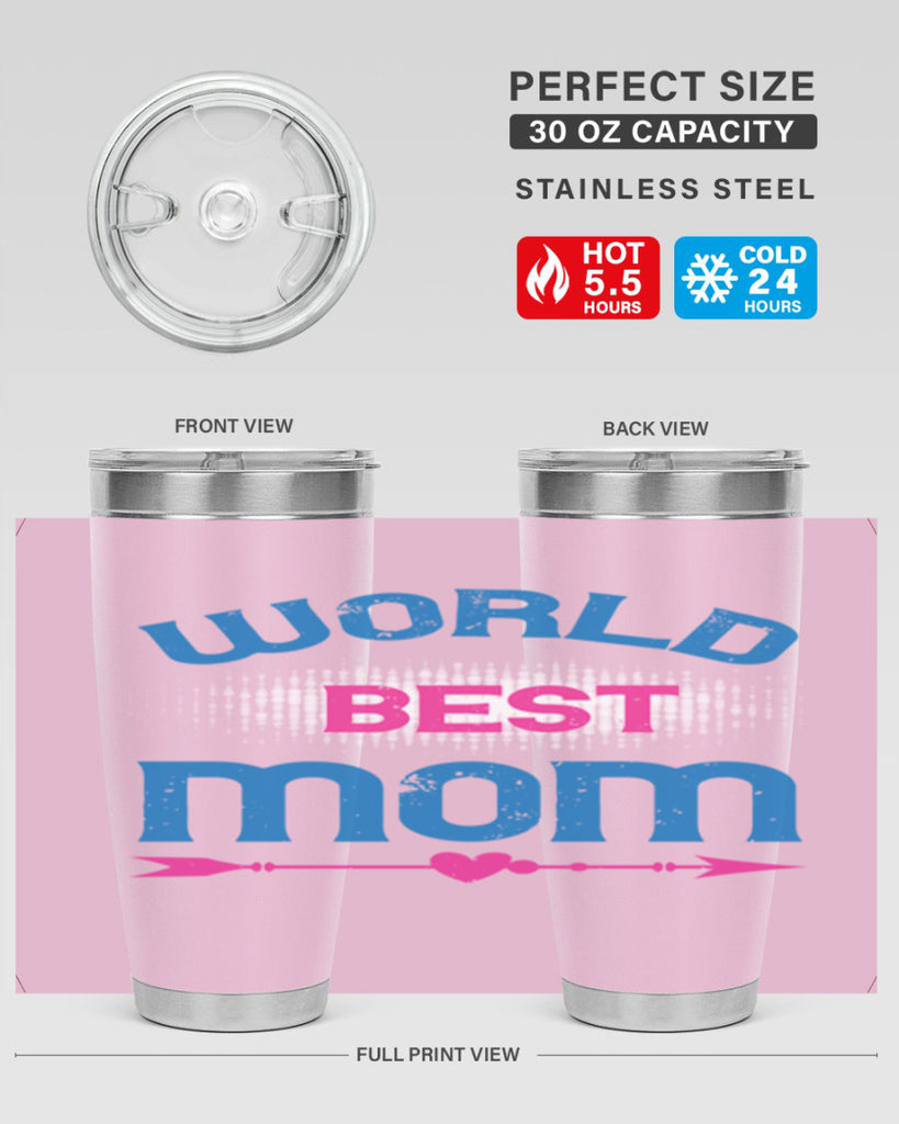 world best mom 18#- mom- Tumbler