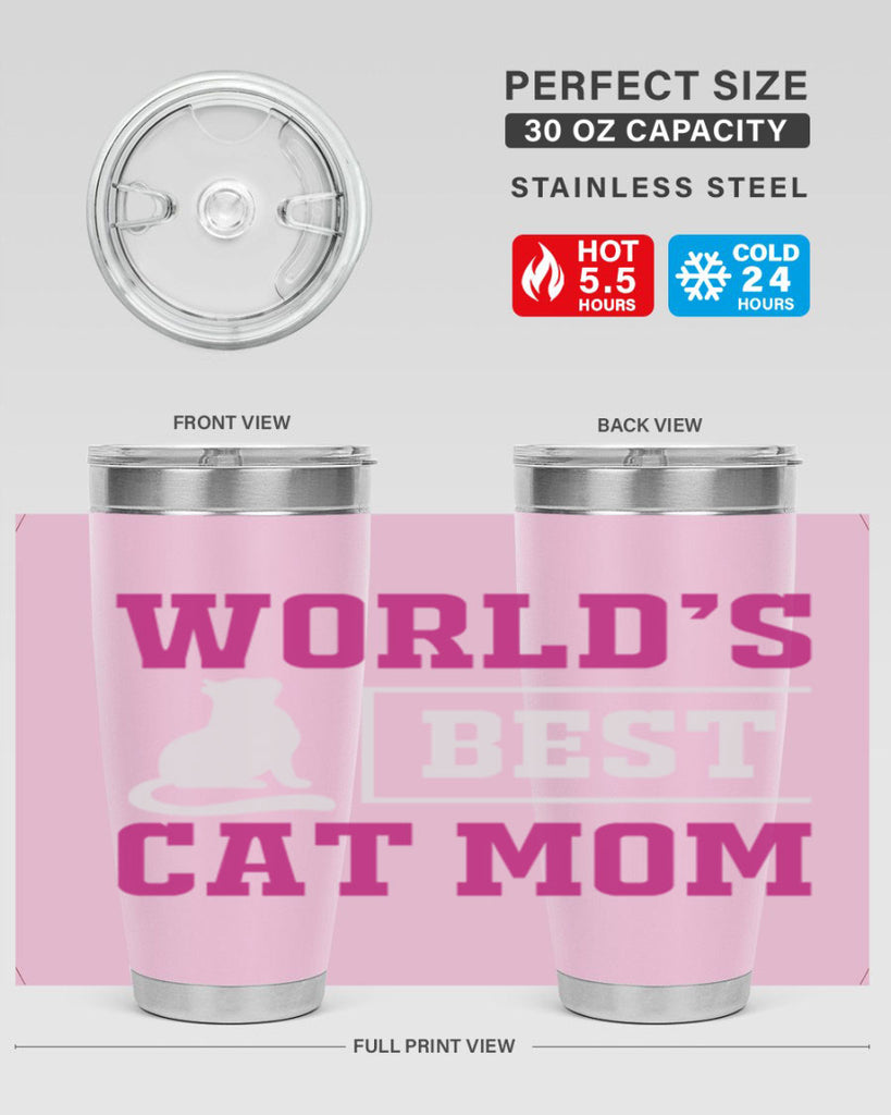 world’s best cat mom 16#- mom- Tumbler