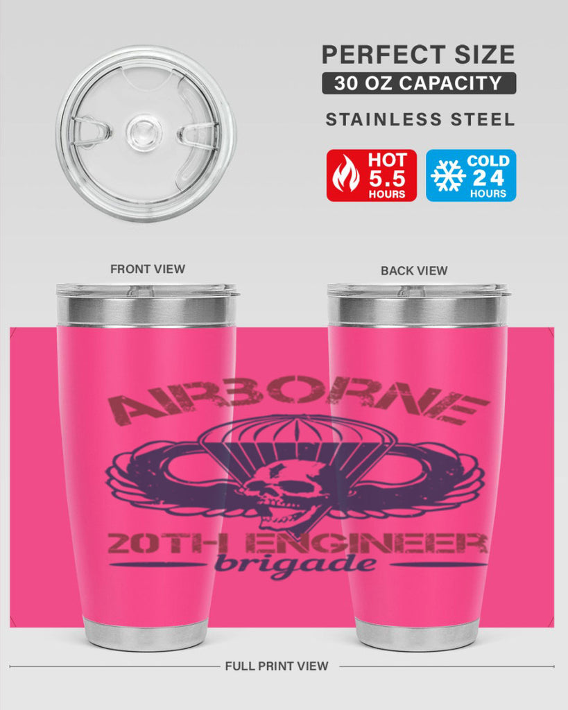 AIRBORNE TH ENGINEER BRIGADE Style 72#- engineer- tumbler