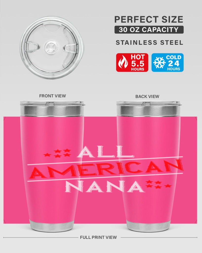 ALL american nana 110#- grandma - nana- Tumbler