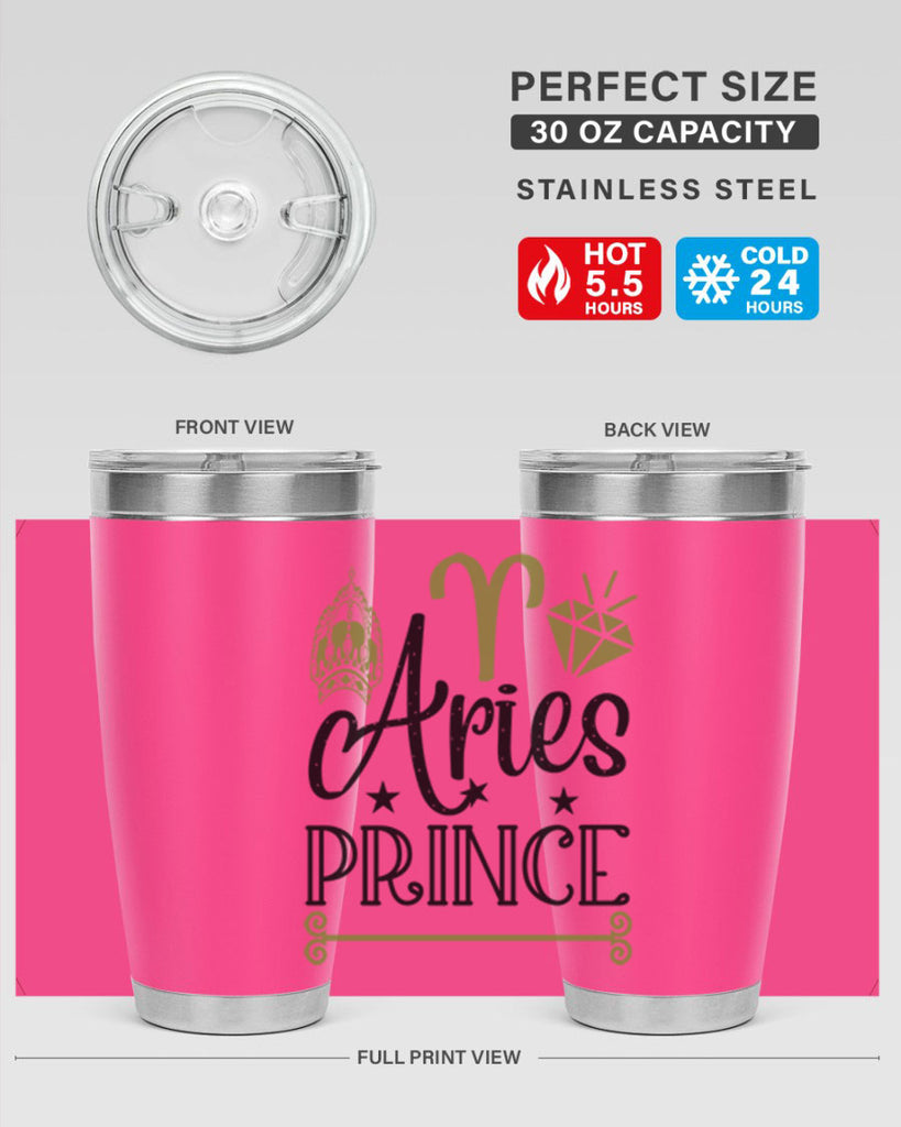 Aries prince 113#- zodiac- Tumbler