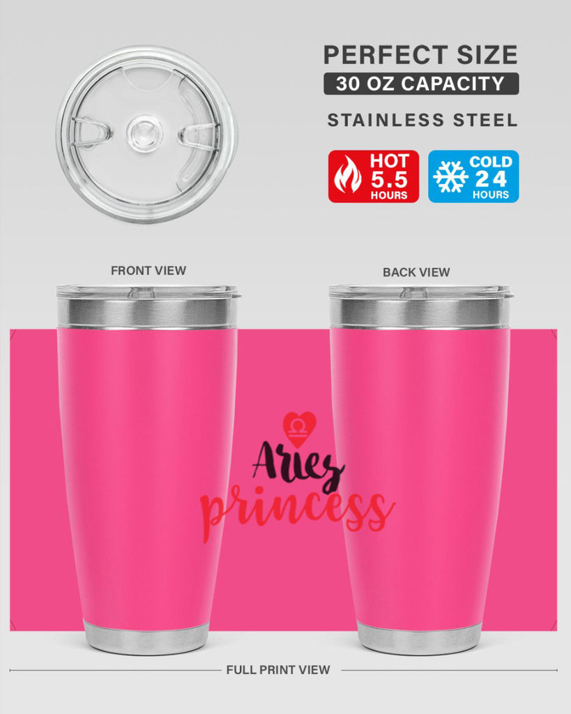 Aries princess 98#- zodiac- Tumbler