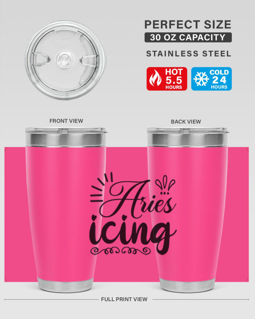 Ariesicing 105#- zodiac- Tumbler