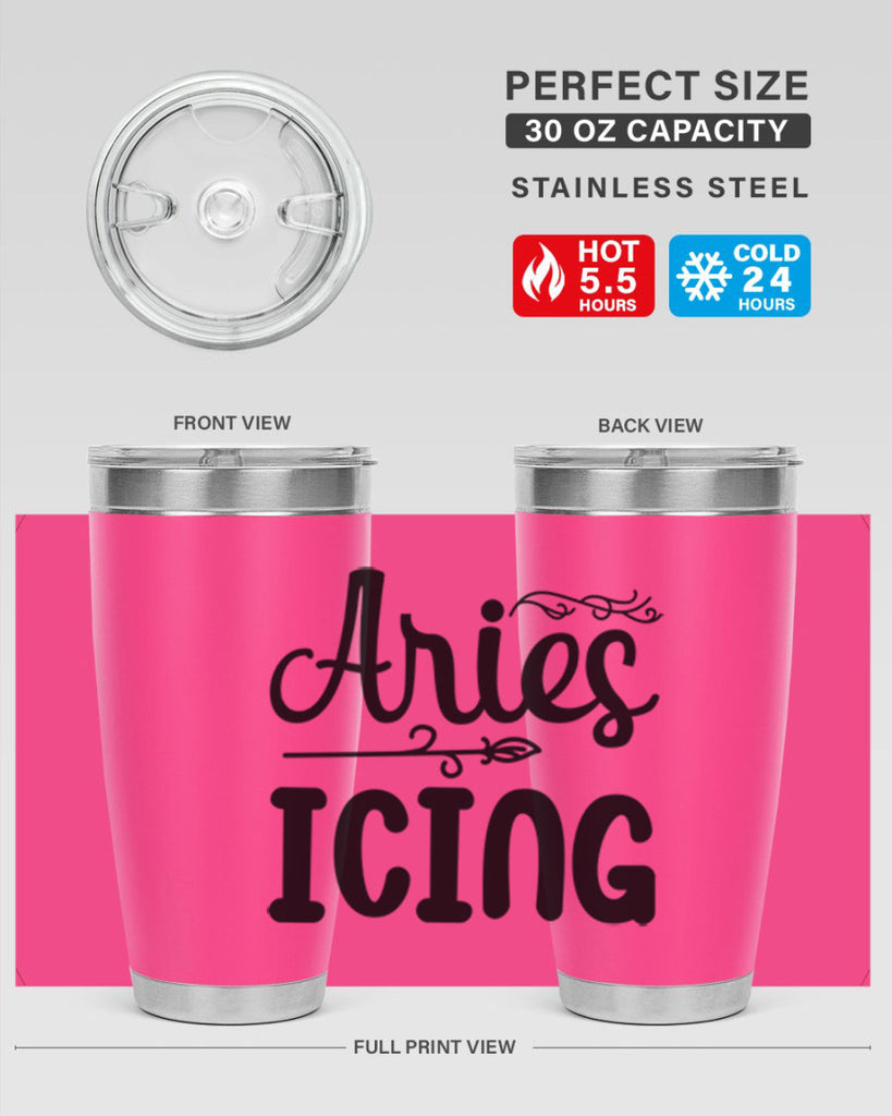 Ariesicing 106#- zodiac- Tumbler