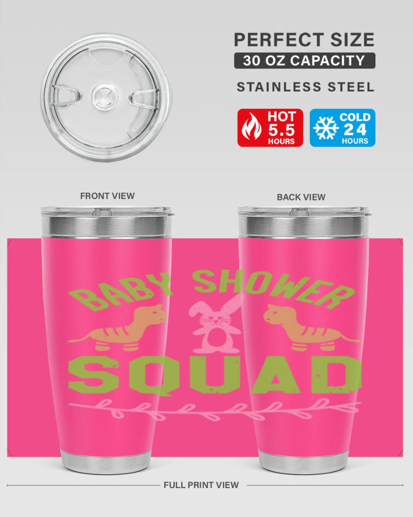 Baby Shower Squad Style 47#- baby shower- tumbler