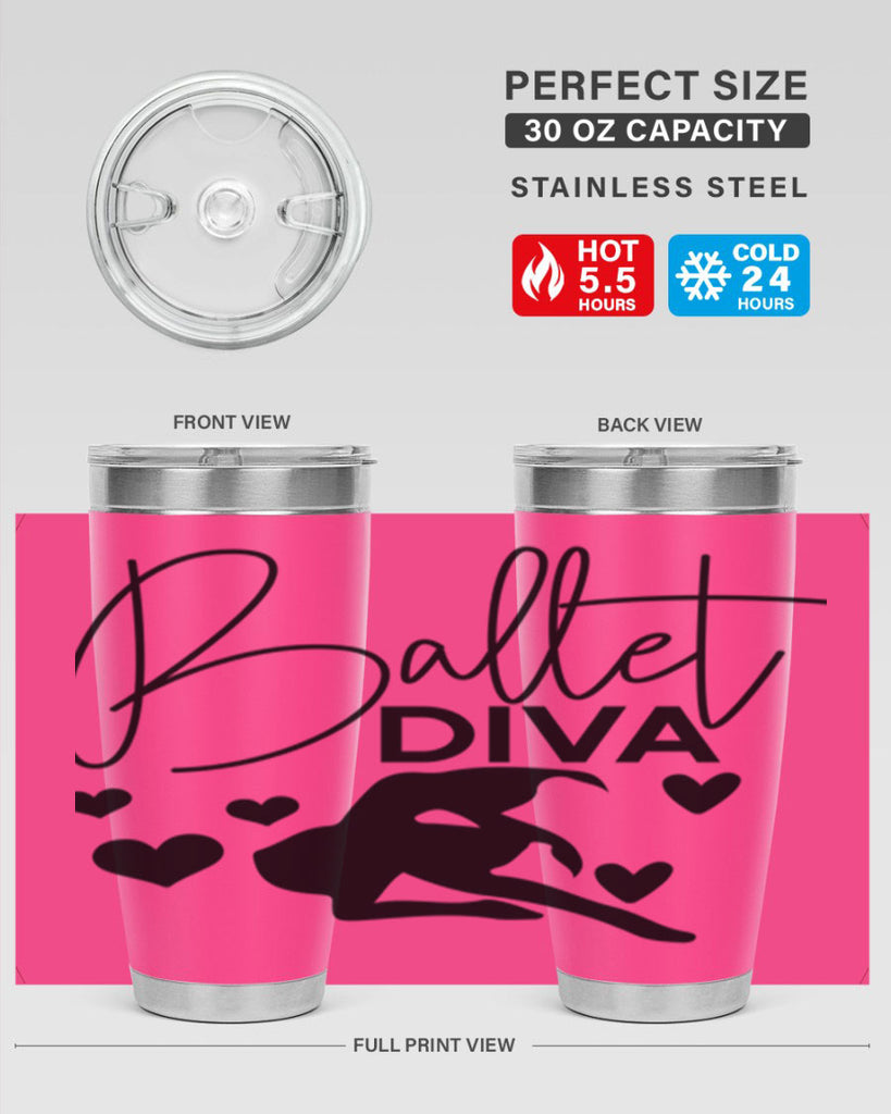 Ballet Diva 5#- ballet- Tumbler