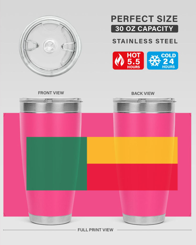 Benin 179#- world flags- Tumbler