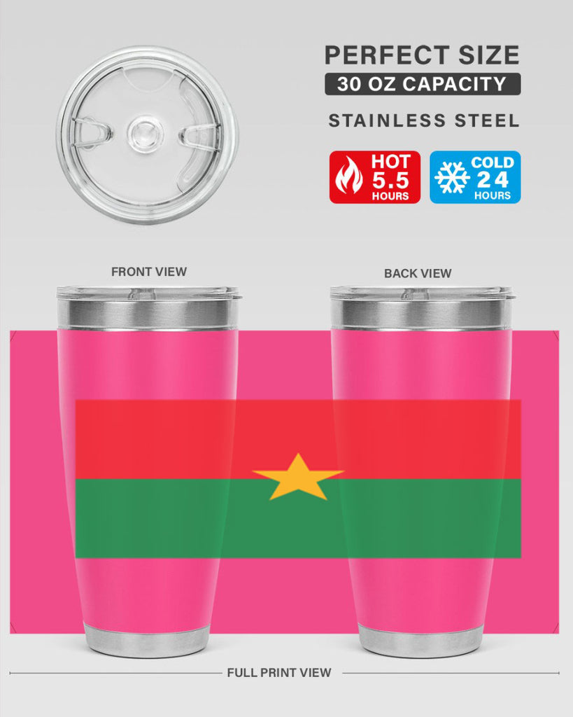 Burkina Faso 171#- world flags- Tumbler