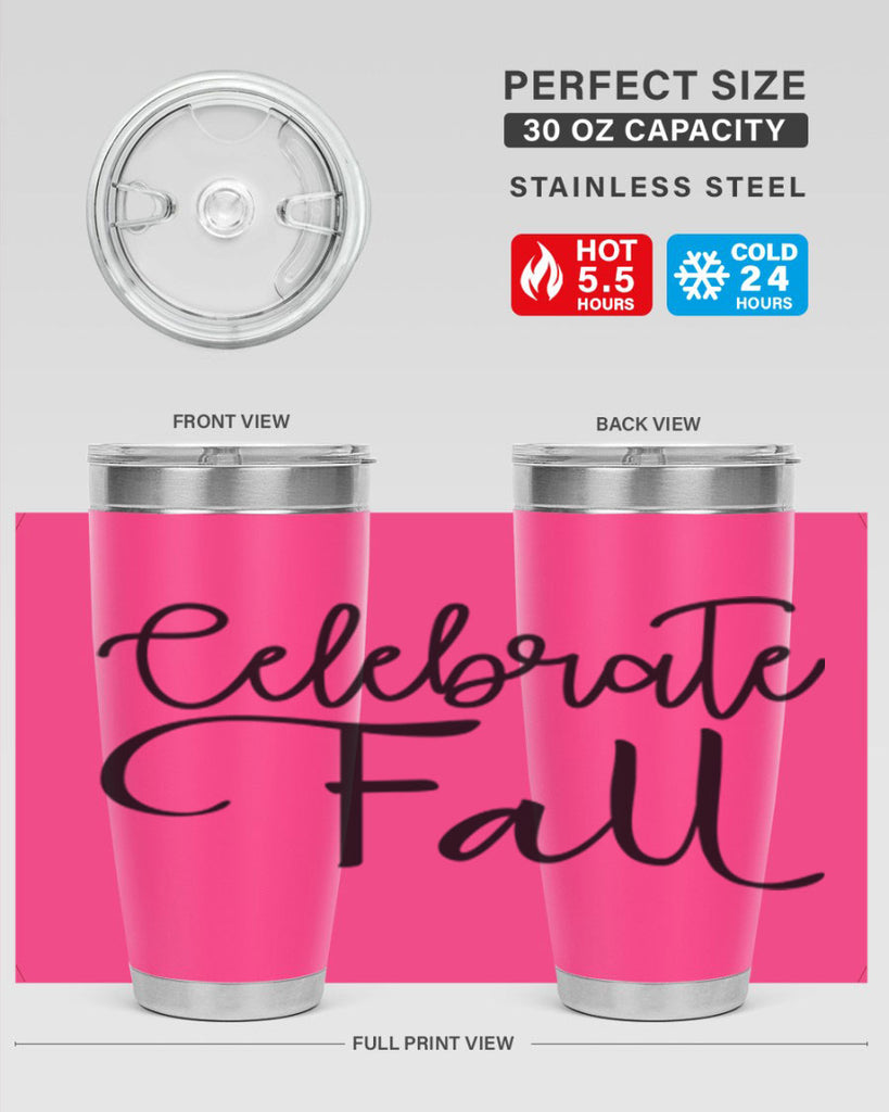 Celebrate Fall 60#- fall- Tumbler