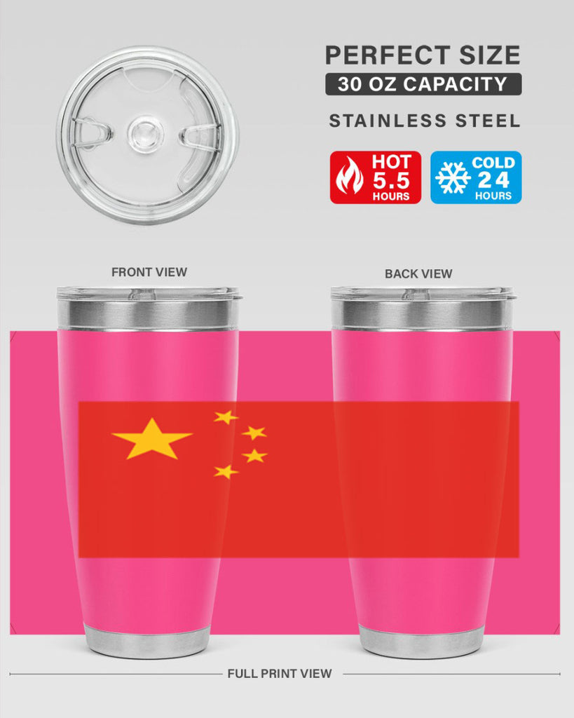 China 162#- world flags- Tumbler