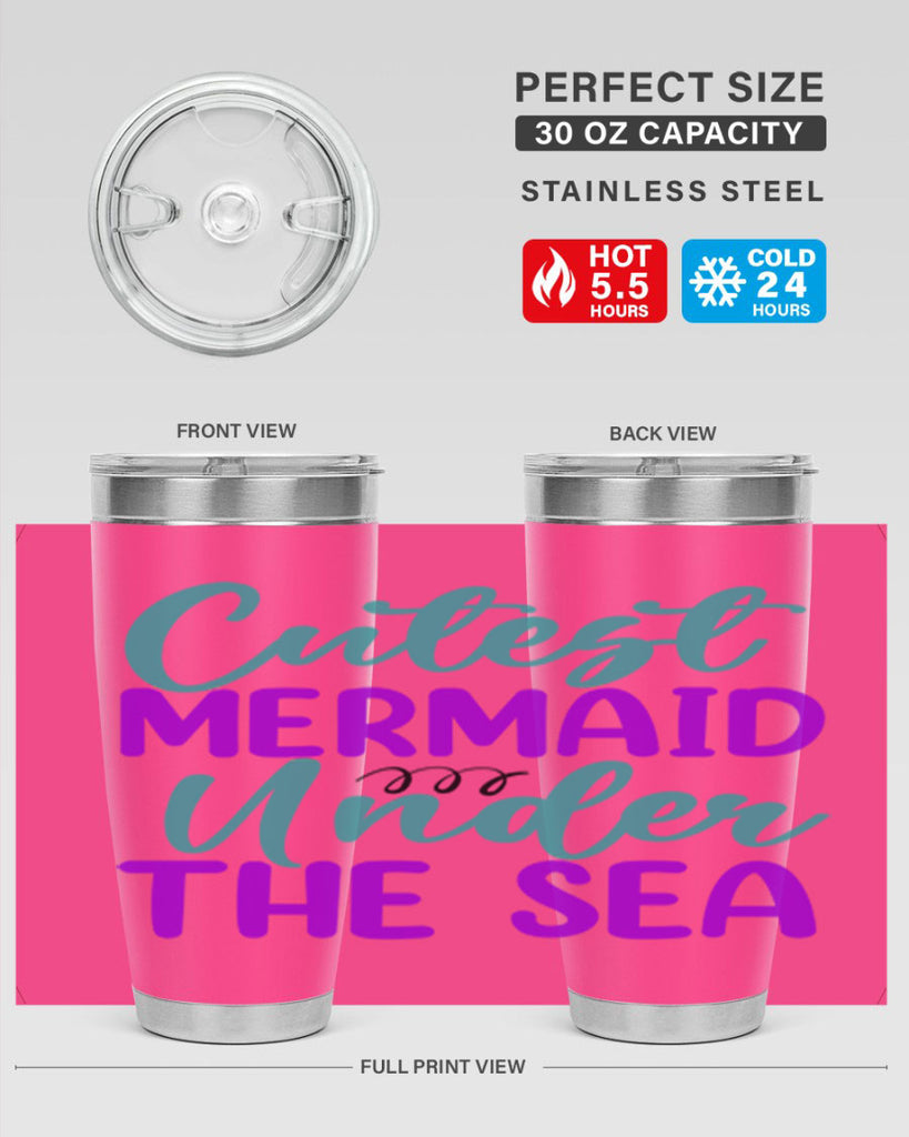 Cutest Mermaid Under The Sea 89#- mermaid- Tumbler