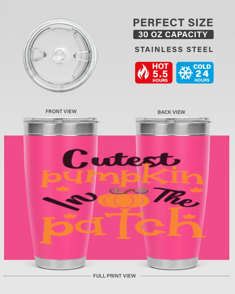 Cutestpumpkininthepatch 66#- fall- Tumbler