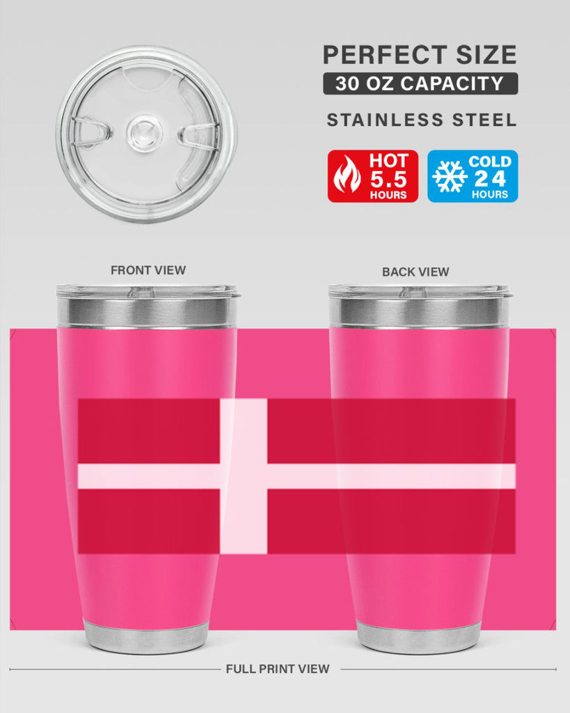 Denmark 151#- world flags- Tumbler