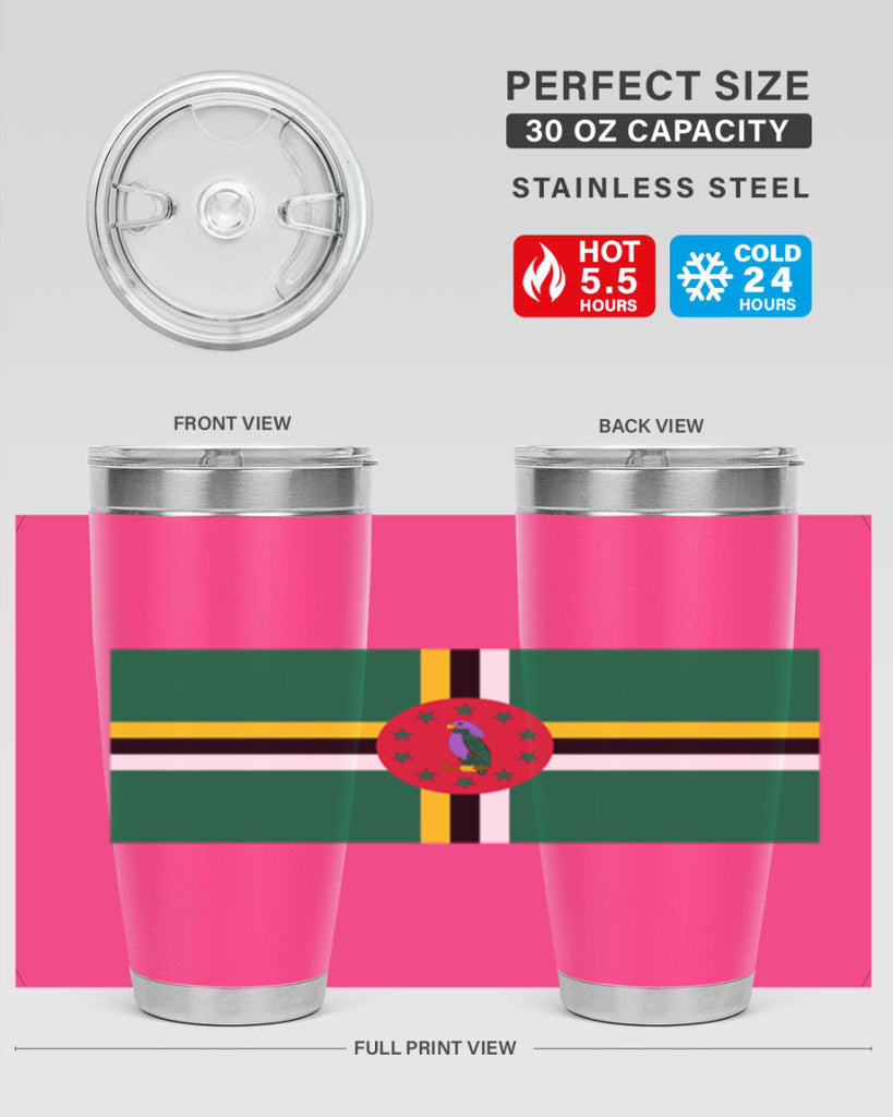 Dominica 149#- world flags- Tumbler