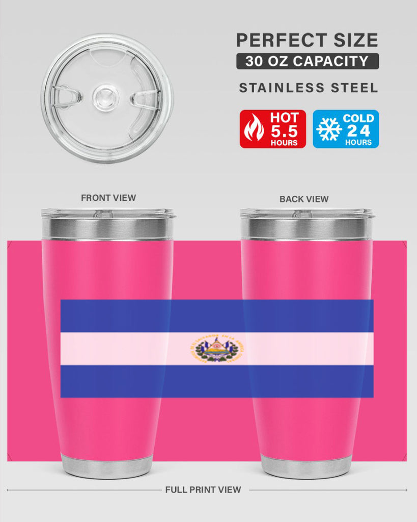 El Salvador 145#- world flags- Tumbler