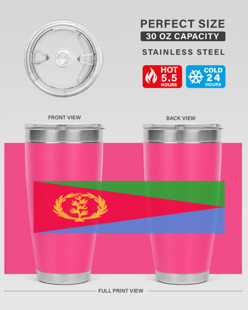 Eritrea 143#- world flags- Tumbler