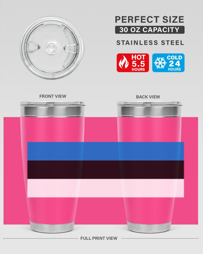 Estonia 142#- world flags- Tumbler