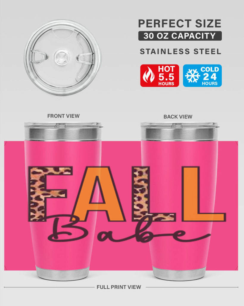 Fall Babe 87#- fall- Tumbler