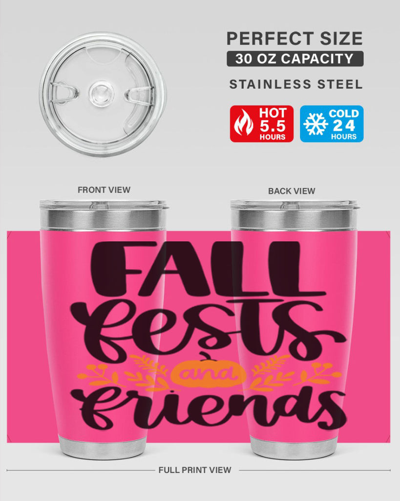Fall Fests And Friends 484#- fall- Tumbler