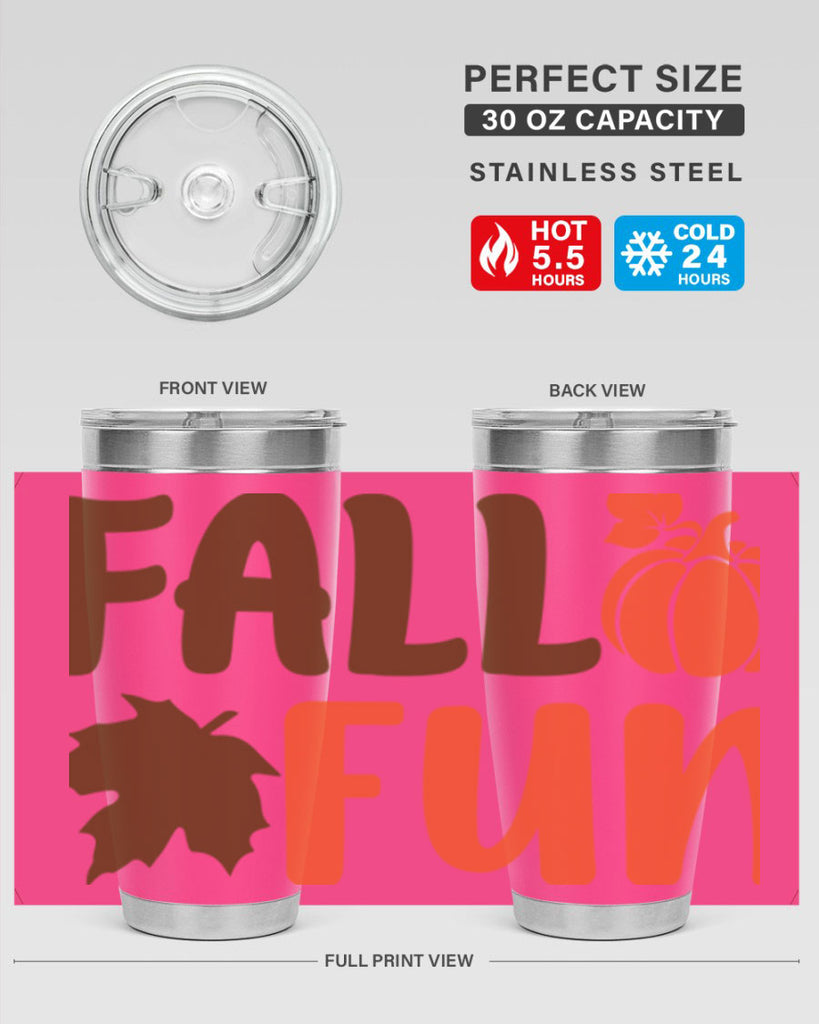 Fall Fun 102#- fall- Tumbler