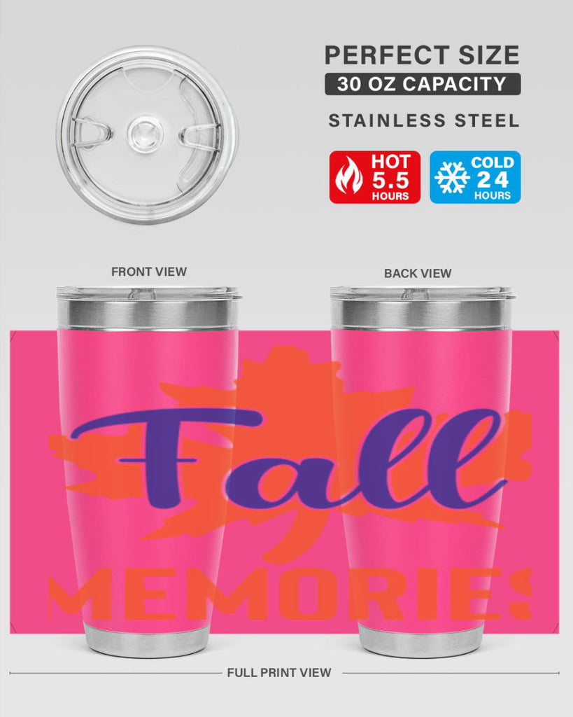 Fall Memories 124#- fall- Tumbler