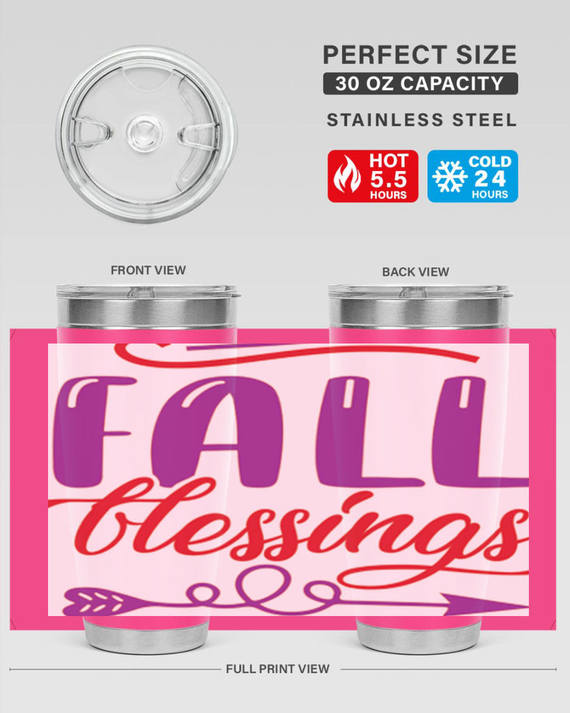 FallBlessingsdesign 146#- fall- Tumbler