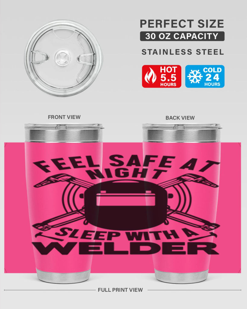 Feel safe at night Style 9#- welder- tumbler