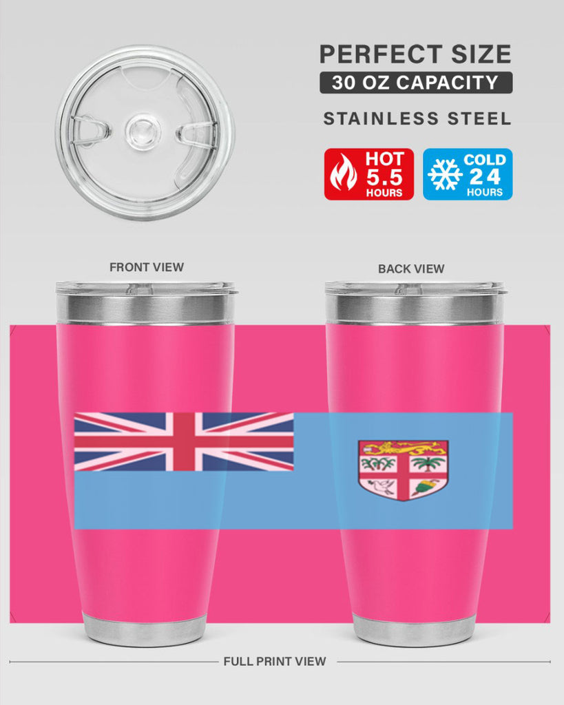 Fiji 139#- world flags- Tumbler