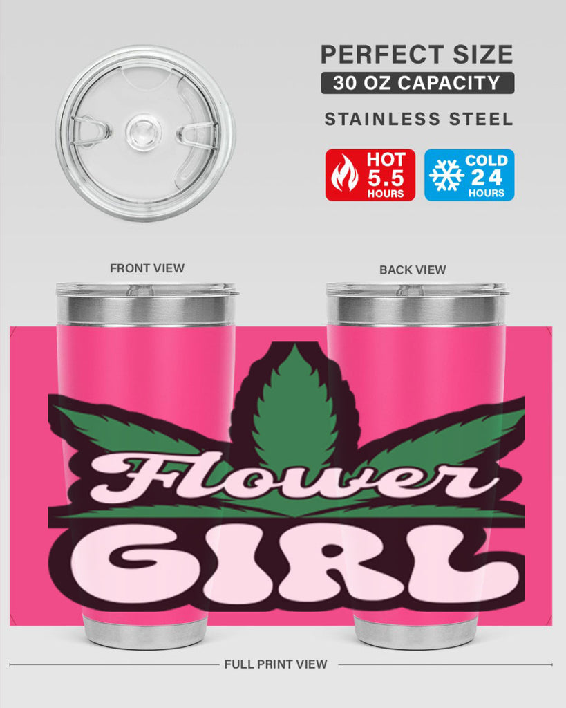 Flower girl 85#- marijuana- Tumbler