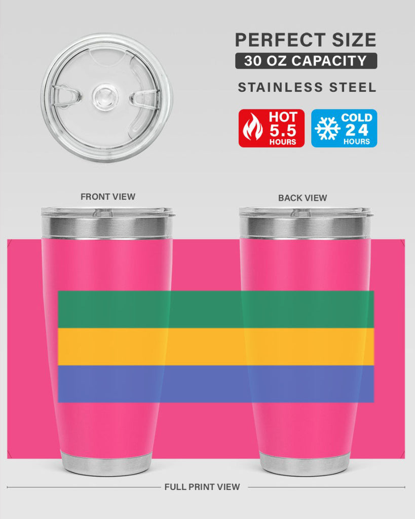 Gabon 136#- world flags- Tumbler