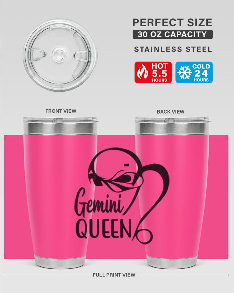 Gemini queen 231#- zodiac- Tumbler