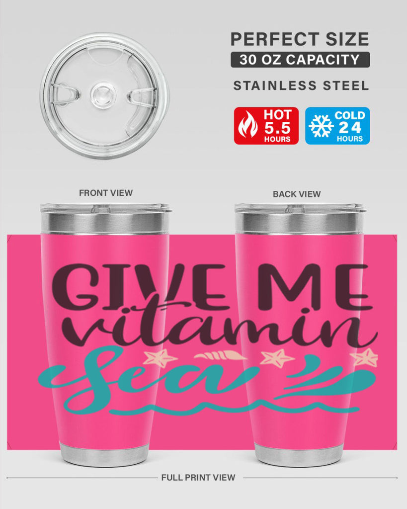 Give me vitamin sea 190#- mermaid- Tumbler